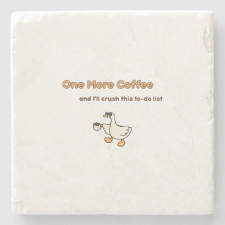 Ein weiteres Kaffee-Enten-Design Steinuntersetzer