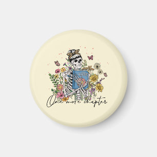 Ein weiteres Kapitel Blumenskelett Magnet
