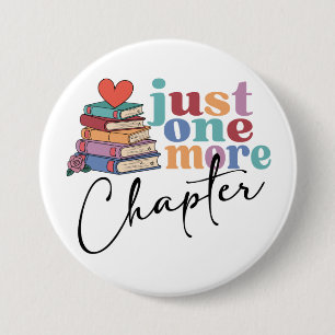 Ein weiteres Kapitel Buchliebhaber Button