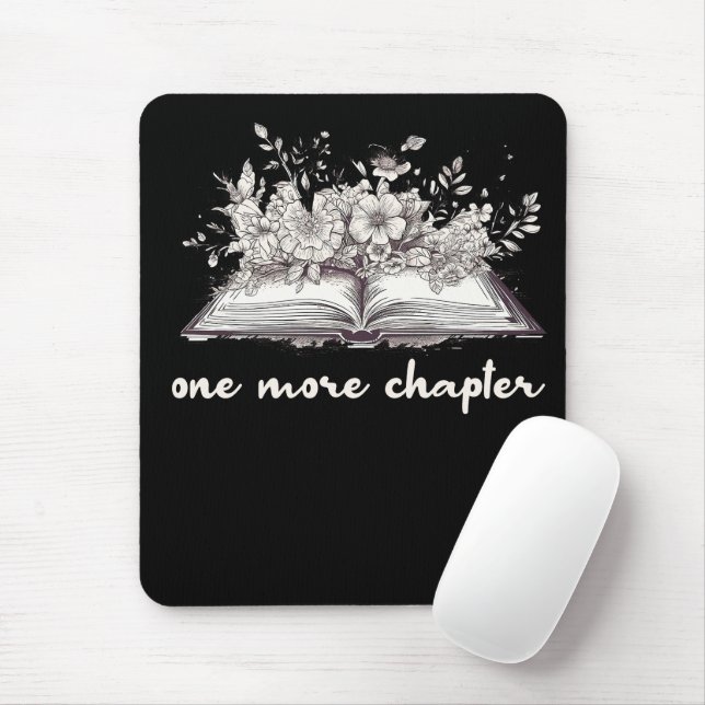 Ein weiteres Kapitelbuch mit Blumen  Mousepad (Mit Mouse)
