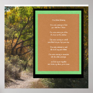 Ein weiteres Morgen-Poesie-Plakat Poster