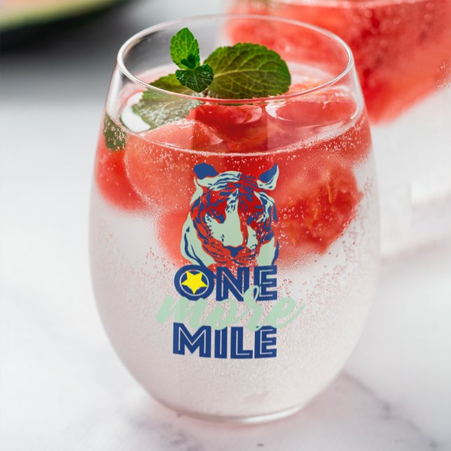 Ein weiteres Motivierend Blaues Tiger-Weinglas Weinglas Ohne Stiel (Von Creator hochgeladen)