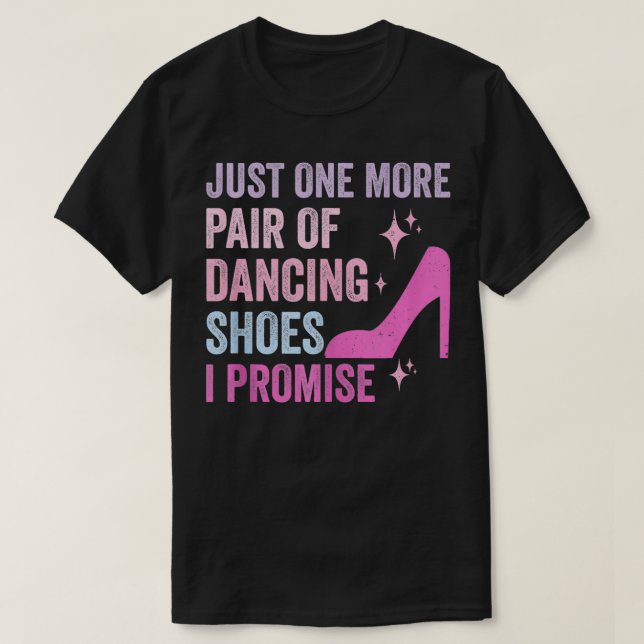 Ein weiteres Paar Schuhe Ballsaal Übung T-Shirt (Design vorne)