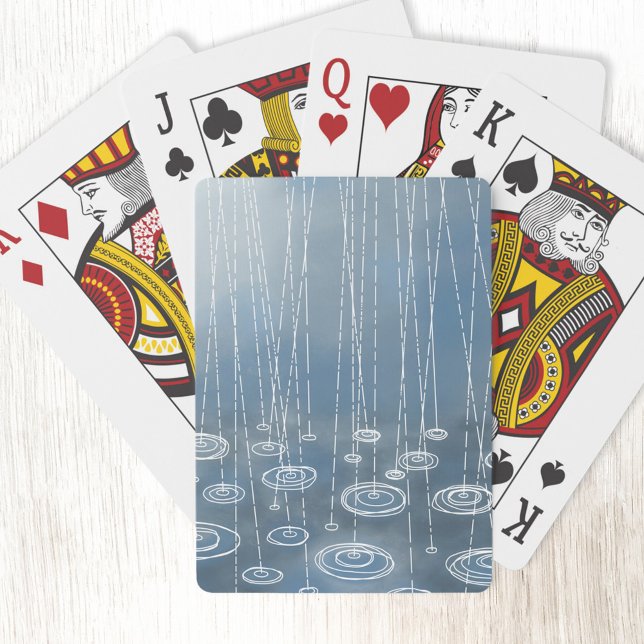 Ein weiteres Regentag Spielkarten (Rainy Weather art playing cards)