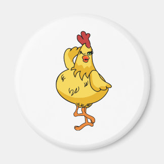 Ein weiteres sehr albernes Huhn Magnet