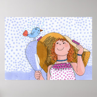 Ein wenig Birdie erzählte mir Poster