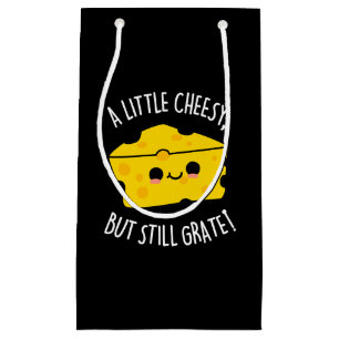 Ein wenig Käse, aber noch grate Käse Pun Dark BG Kleine Geschenktüte