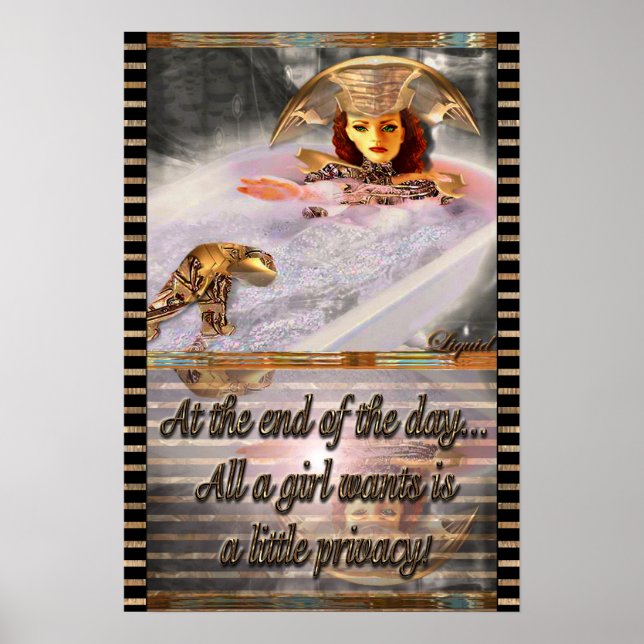 Ein wenig Privatsphäre (Poster) Poster (Vorne)