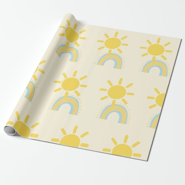 Ein wenig Ray Sonnenschutzpapier Geschenkpapier (Ungerollt)