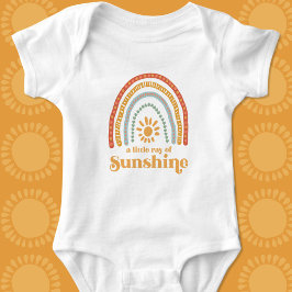 Ein wenig Ray Sunshine Rainbow Baby Bodysuit Strampler