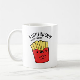 Ein wenig salzig Funny Fries Pub Kaffeetasse
