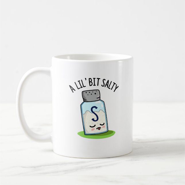 Ein wenig salziger Salzwasser-Salt-Shaker-Pub Kaffeetasse (Links)