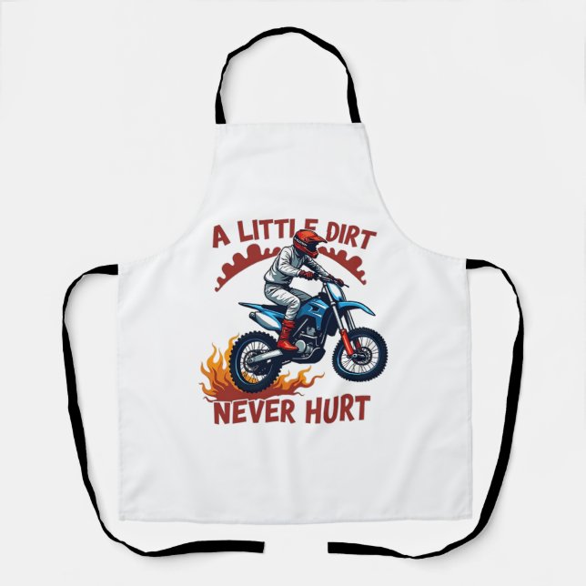 Ein wenig schmutzig nie verletzt schürze (Vorderseite)