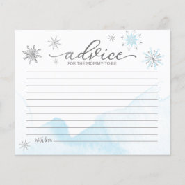 Ein wenig Schneeflocken Budget Babyduschenberater 