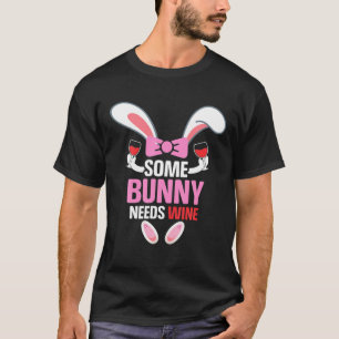 Ein wenig Sonne braucht Wein, sonniges Osterhase f T-Shirt