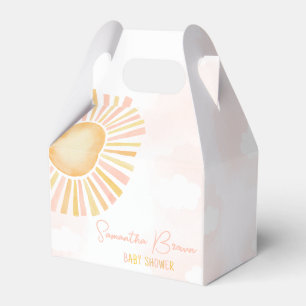 Ein wenig Sonnenschein-Babydusche Geschenkschachtel