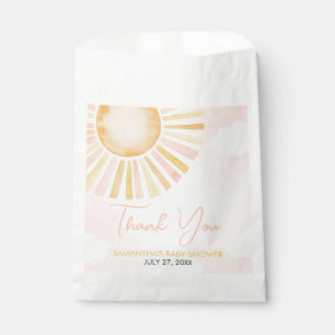 Ein wenig Sonnenschein-Babydusche Geschenktütchen