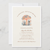 Ein wenig Spaß Typ Mushroom Fall Baby Dusche