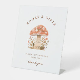 Ein wenig Spaß Typ Mushroom Kinderdusche Sockelschild