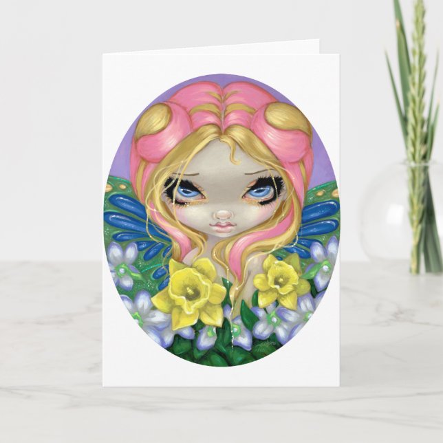 "Ein wenig vom Frühling" Gruß-Karte Karte (Vorderseite)