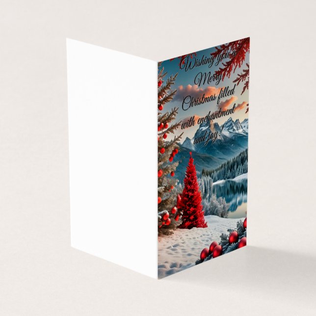 Ein Whimsisches Winterwunderland (Vorderseite)