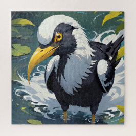 Ein whimsisischer Vogel Puzzle