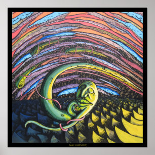 Ein wiederkehrender Moment der fantasiereichen Poster