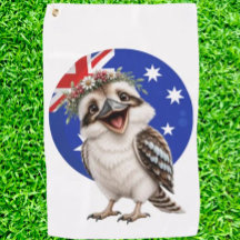 Ein wild australischer Kookaburra-Geschenk