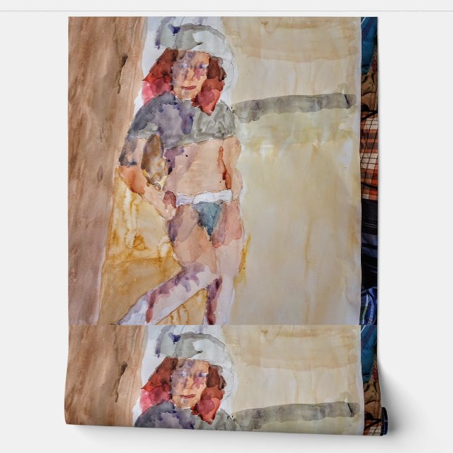 Ein Wild Country Girl Tapete (Abrollen)