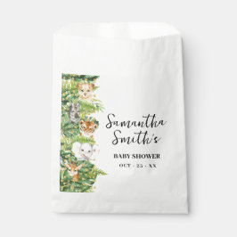 Ein Wild One Safari Animal Baby Dusche Party Geschenktütchen