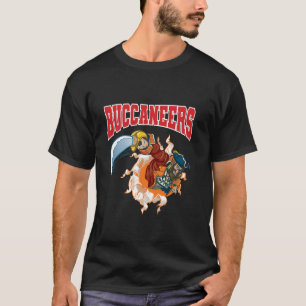 Ein wilder Bukanier lustiges karibisches Piratenth T-Shirt