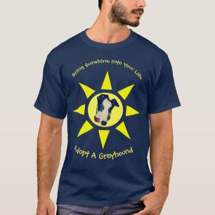 Ein Windhund-Sonnenschein in deinem Leben adoptier T-Shirt