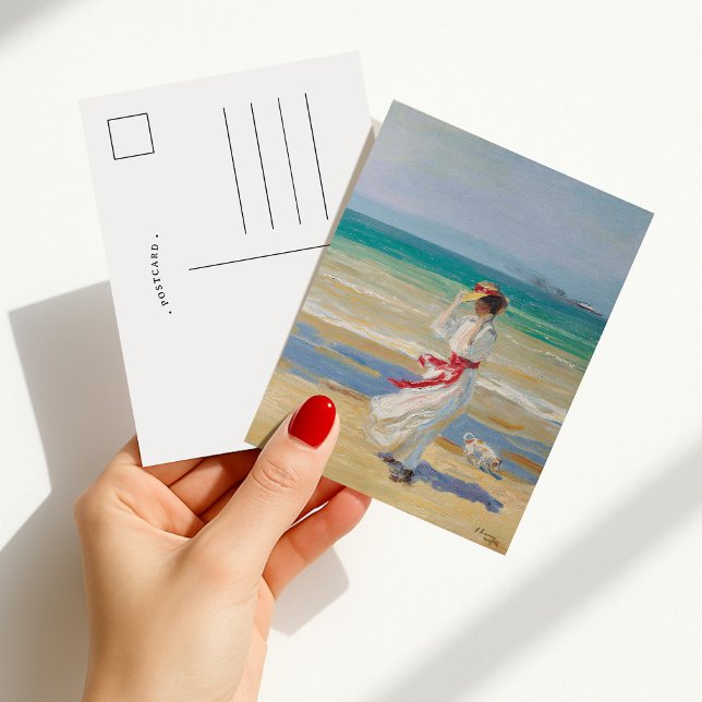 Ein windiger Tag | Sir John Lavery Postkarte (Von Creator hochgeladen)