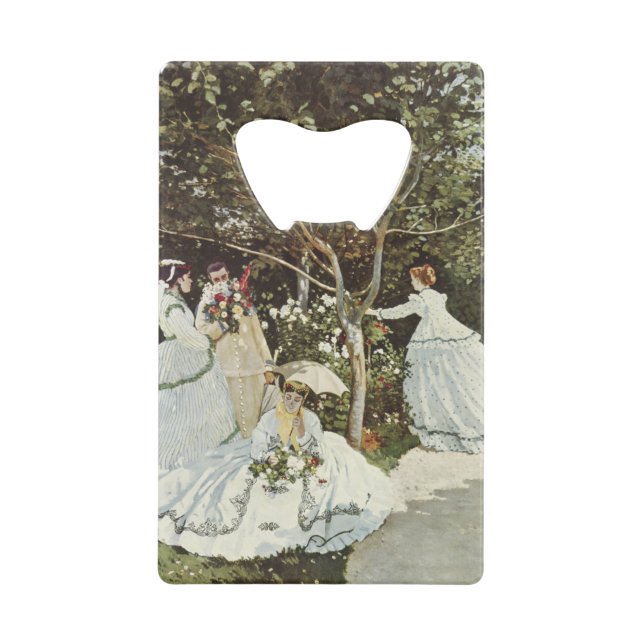 Ein Windrad in Zaandam Claude Monet Geldbeutel Flaschenöffner (Vorderseite)