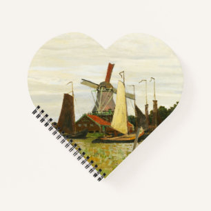 Ein Windrad in Zaandam Claude Monet Notizbuch