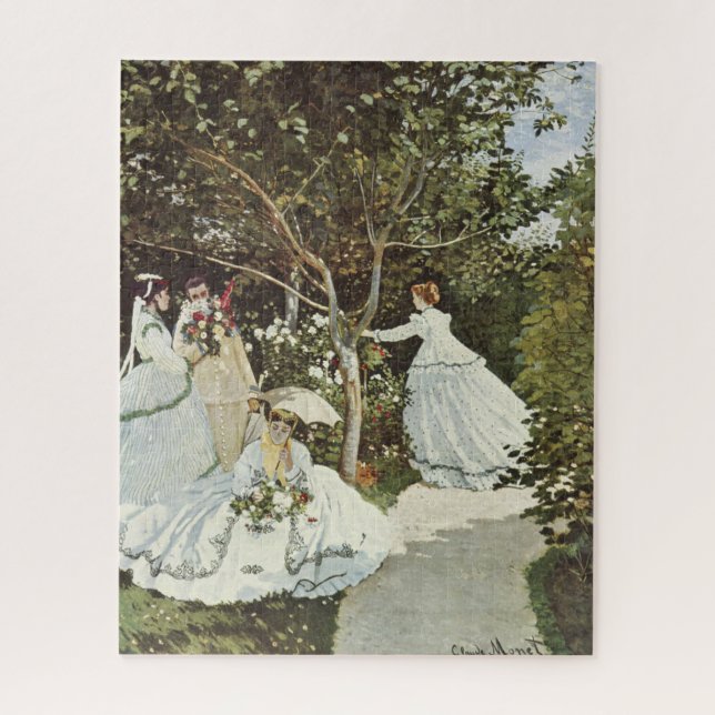 Ein Windrad in Zaandam Claude Monet Puzzle (Vertikal)