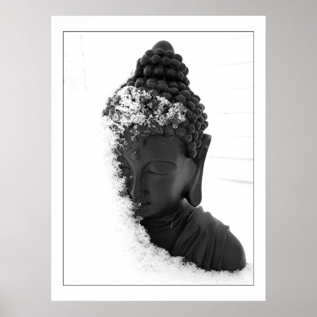 Ein Winter Buddha Poster (Vorne)