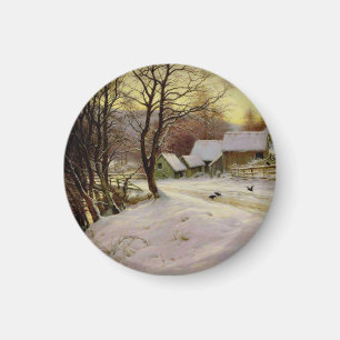 Ein Wintermorgen Magnet