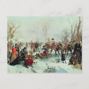 Ein Wintertag im St. James's Park Postkarte