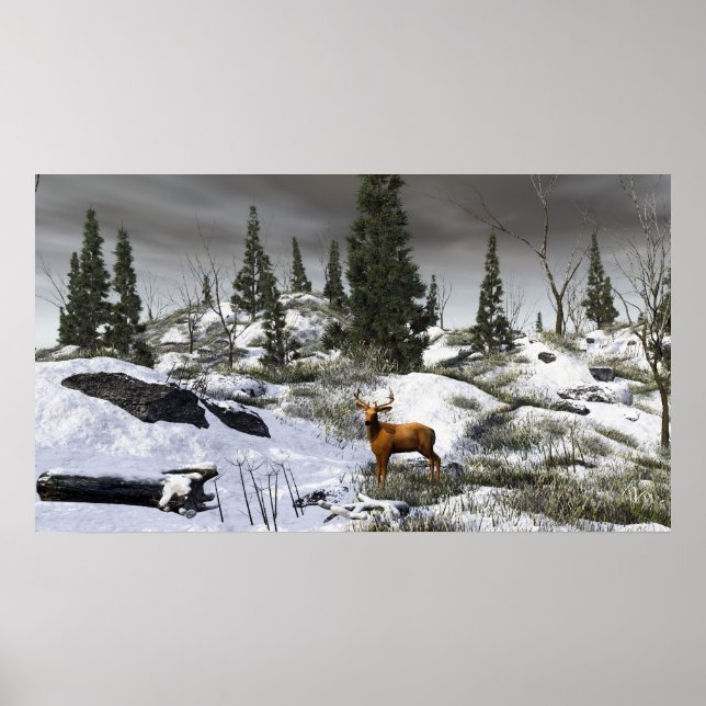 Ein Wintertag Poster (Vorne)