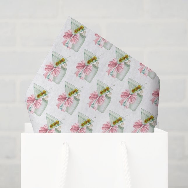 Ein winziges Baby Mädchen  Seidenpapier (Geschenktüte)