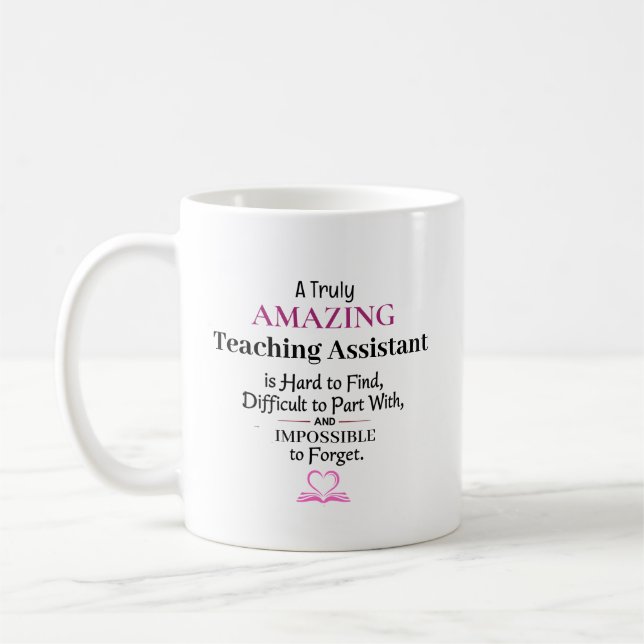 Ein wirklich außergewöhnlicher Lehrassistent Kaffeetasse (Links)