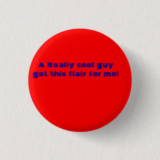 Ein wirklich cooler Typ got mich dieser Flair! Button
