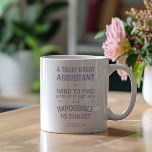 Ein wirklich großartiger Assistent mit Namen Kaffeetasse