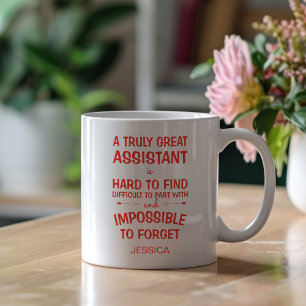 Ein wirklich großartiger Assistent mit Namen Kaffeetasse