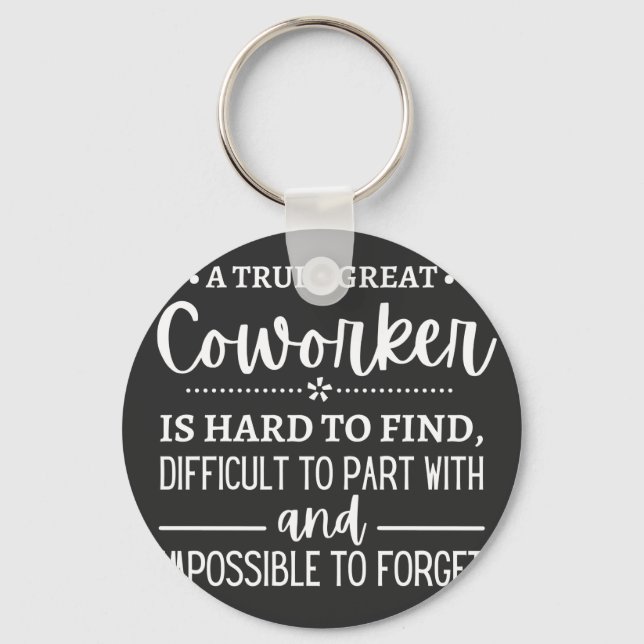 Ein wirklich großartiger Mitarbeiter Schlüsselanhänger (Vorderseite)
