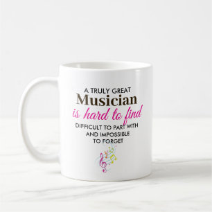 Ein wirklich großer Musiker - Personalisierter Nam Kaffeetasse