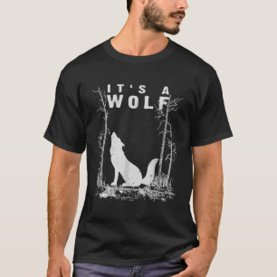 Ein Wolf für Mens Halloween T-Shirt