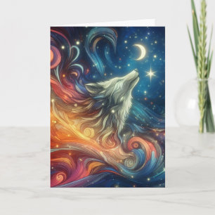 Ein Wolf im Himmel Karte