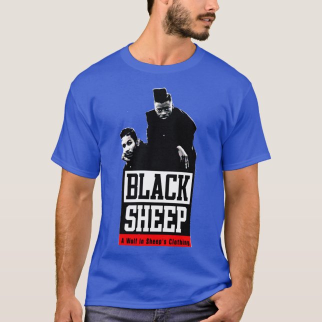 Ein Wolf im Schafspelz Retro T-Shirt (Vorderseite)